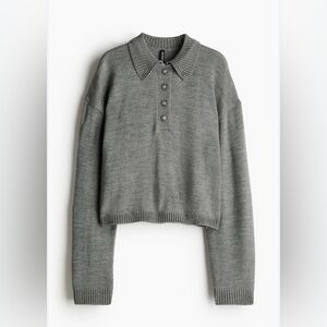 H&M Short Polo Sweater